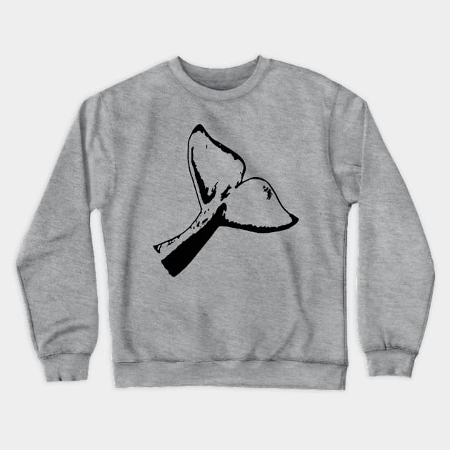 Beluga Fluke Series #3 Crewneck Sweatshirt by Marina Rehder